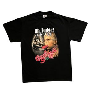 Vintage A Christmas Story T-Shirt OH, FUDGE!